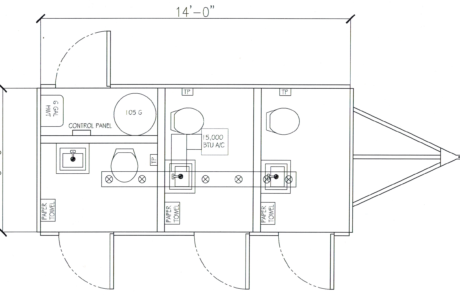 Luxury porta Potty rentals in Jacksonville Florida